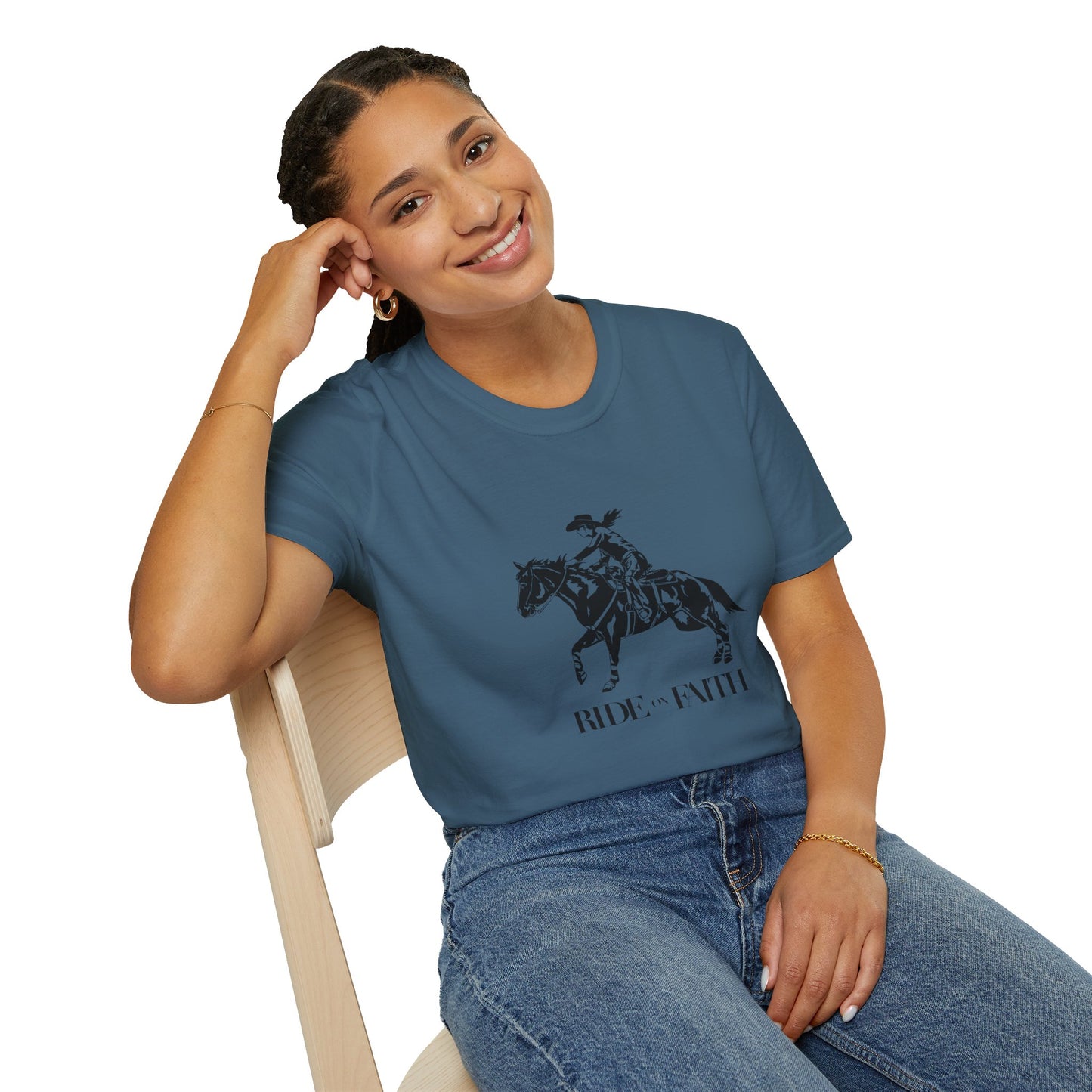 Ride on Faith Unisex T-Shirt