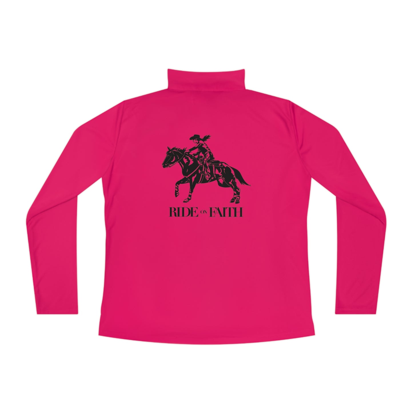 Ride on Faith Quarter-Zip Pullover