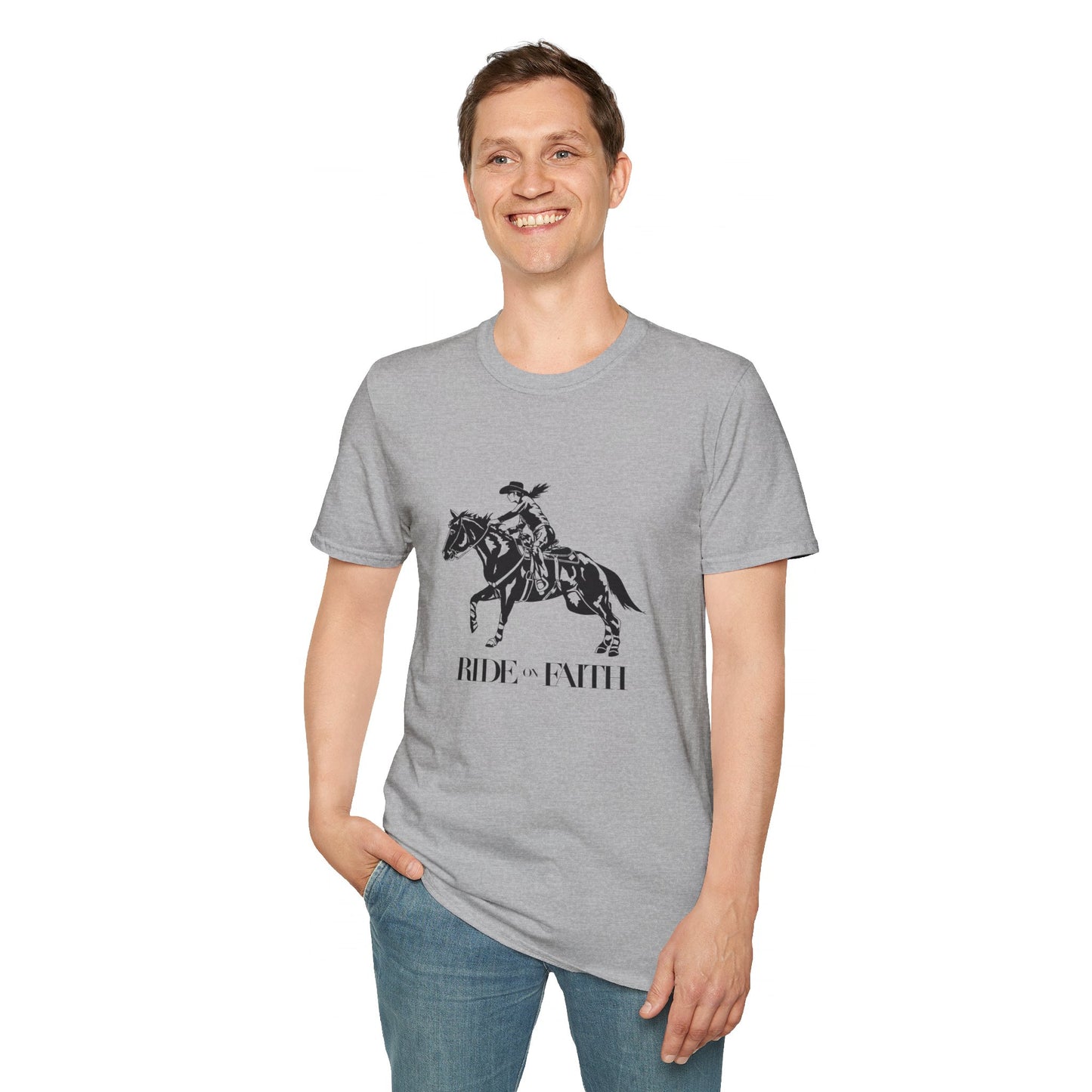 Ride on Faith Unisex T-Shirt