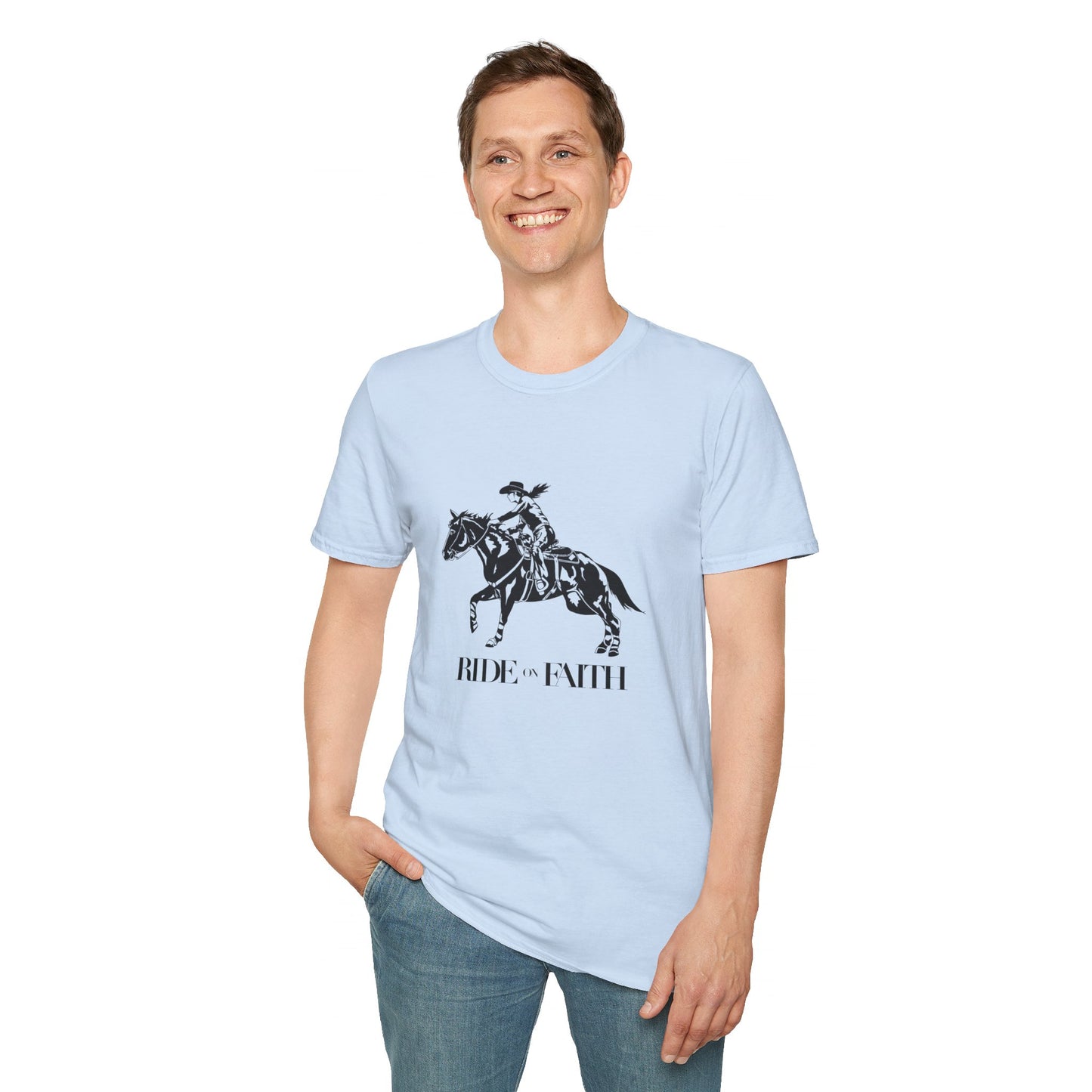 Ride on Faith Unisex T-Shirt