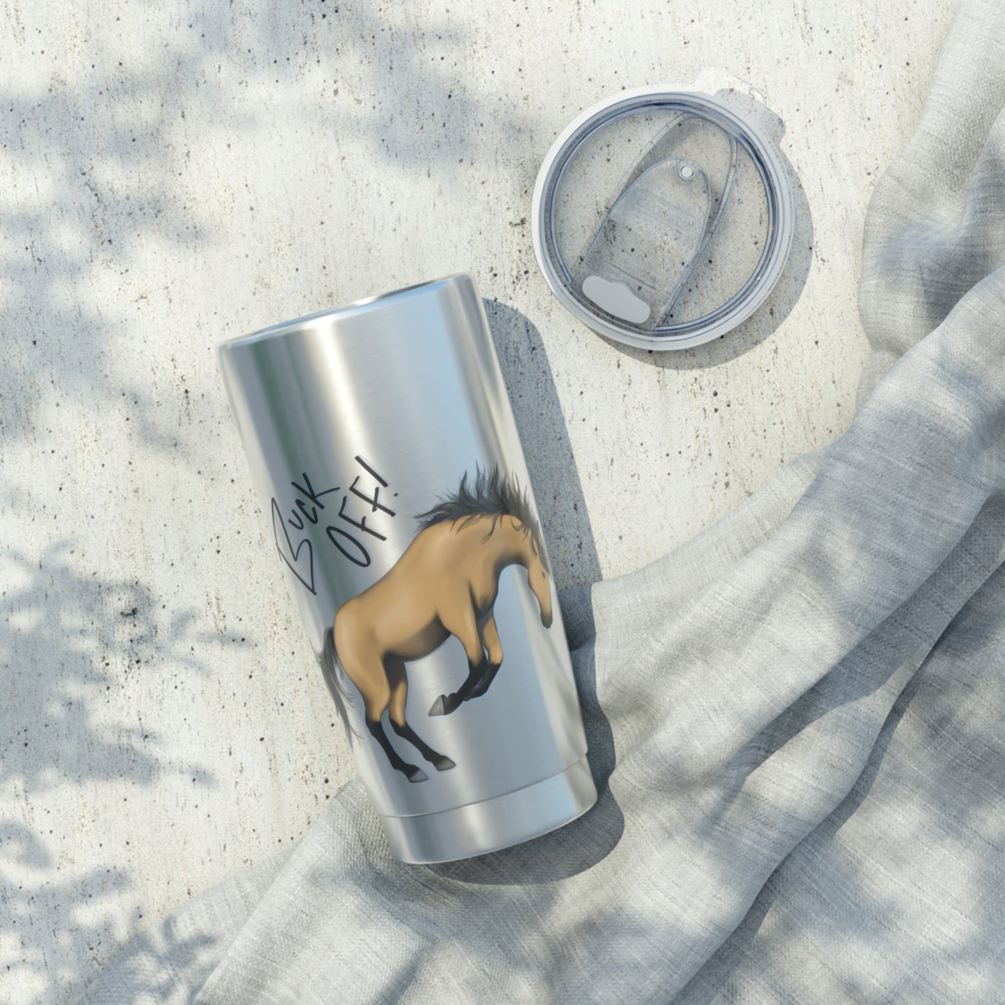 Buck Off Tumbler