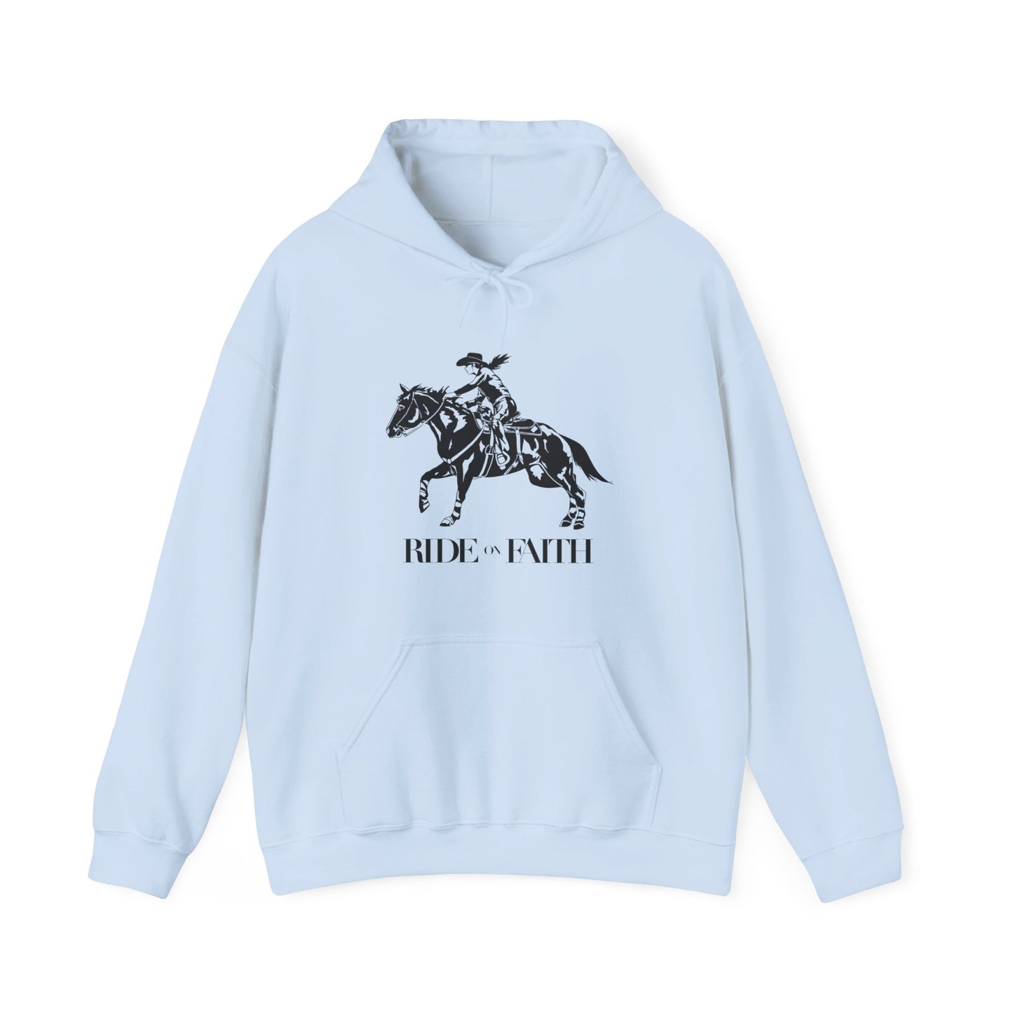 Ride on Faith Unisex Hooded Sweatshirt