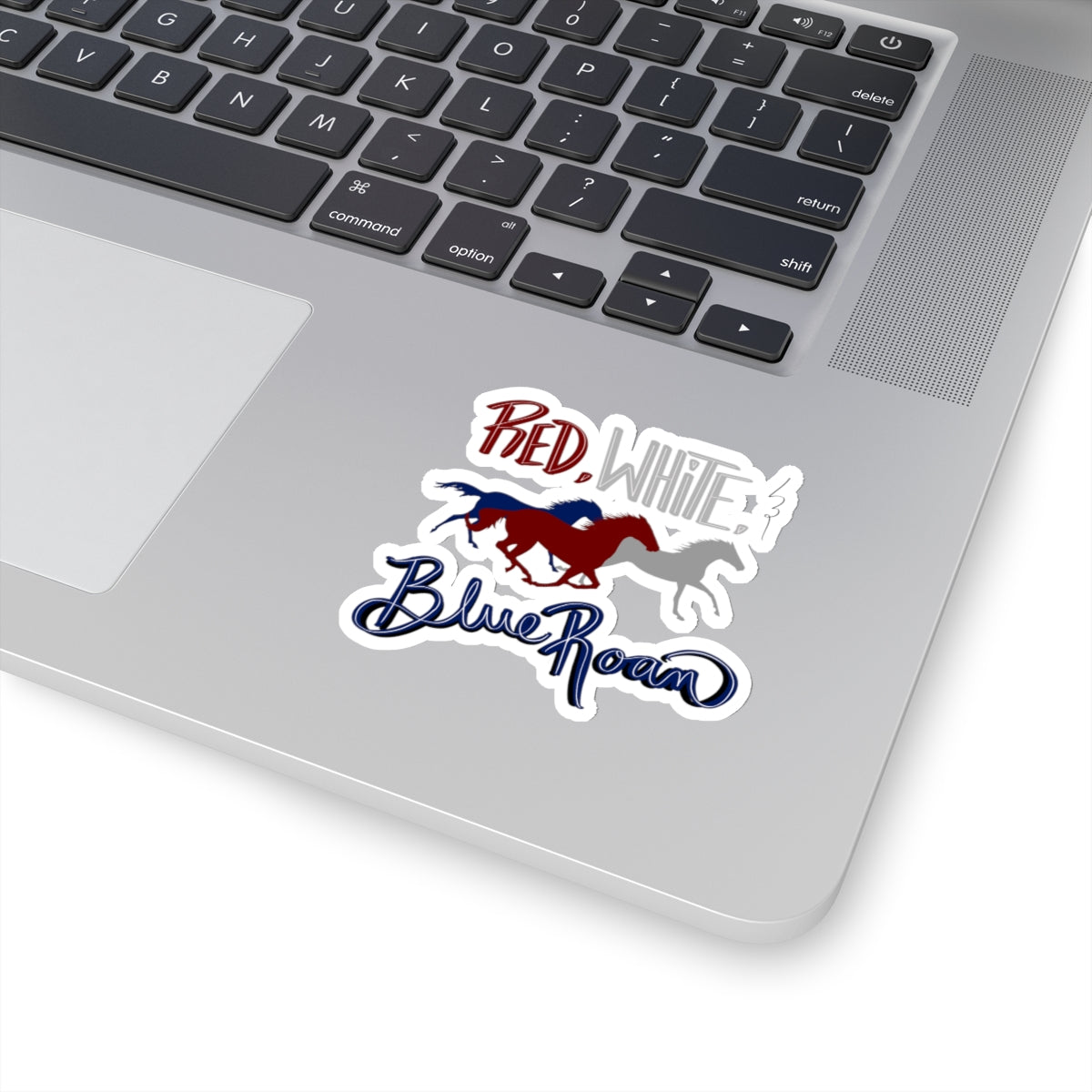 Red, White and Blue Roan Stickers