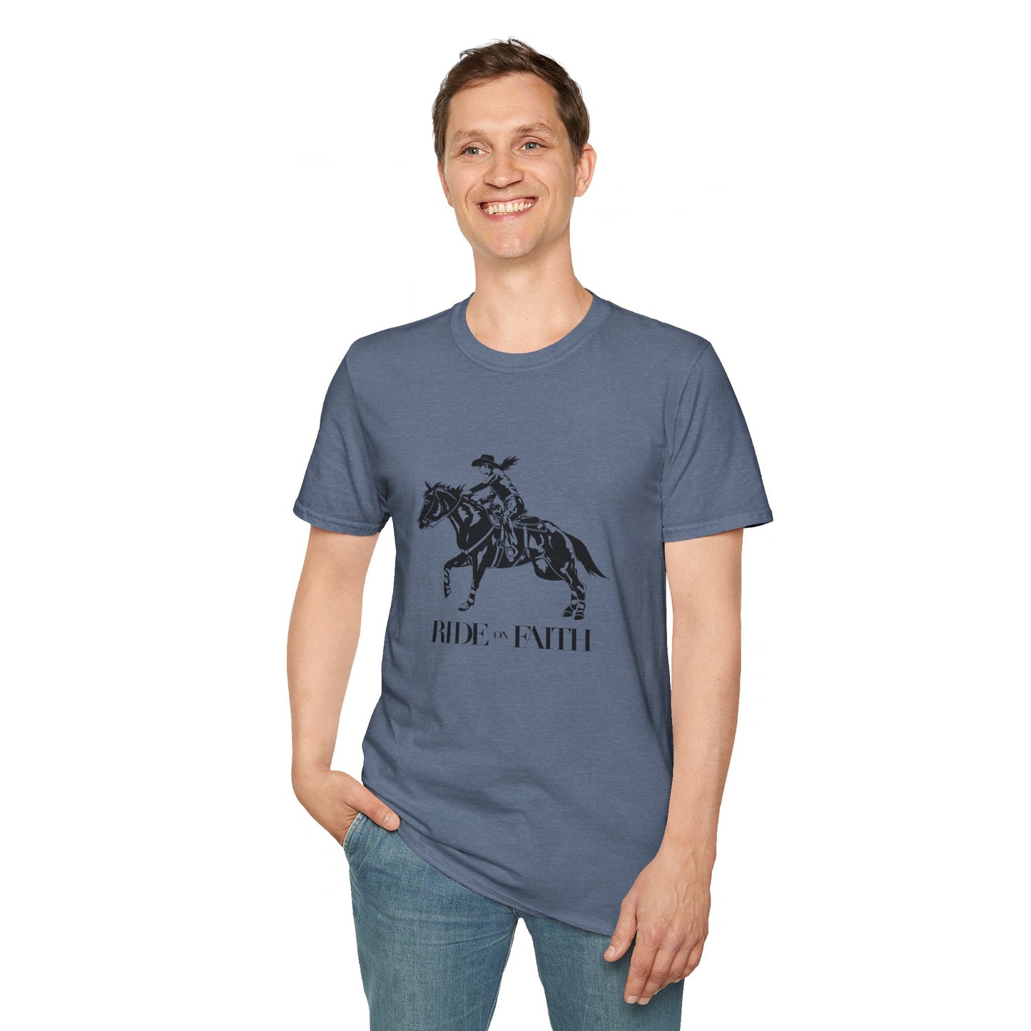 Ride on Faith Unisex T-Shirt