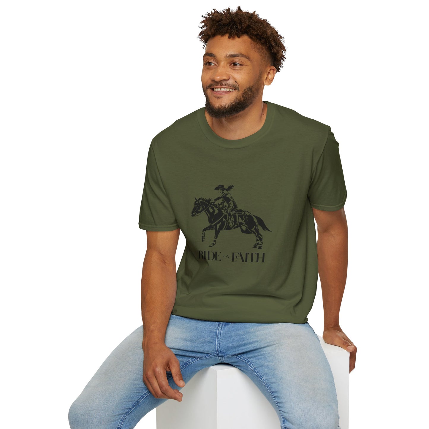 Ride on Faith Unisex T-Shirt