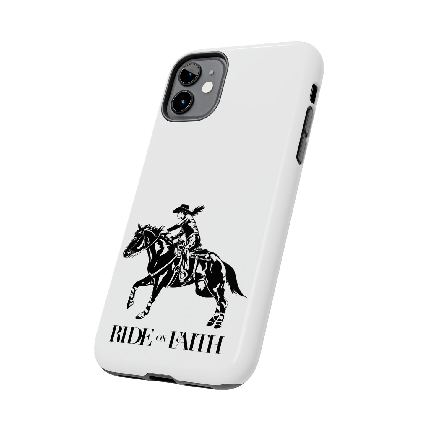 Ride on Faith iPhone Cases