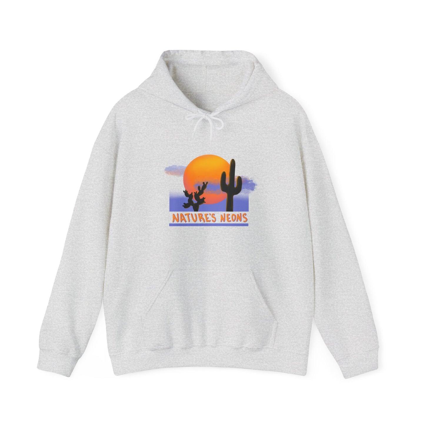 Nature's Neons Unisex Hooded Sweatshirt