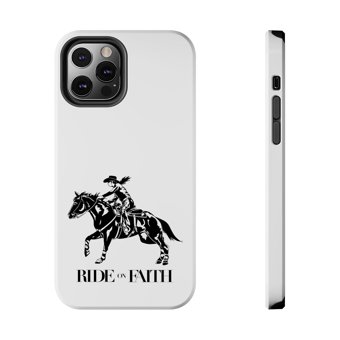 Ride on Faith iPhone Cases