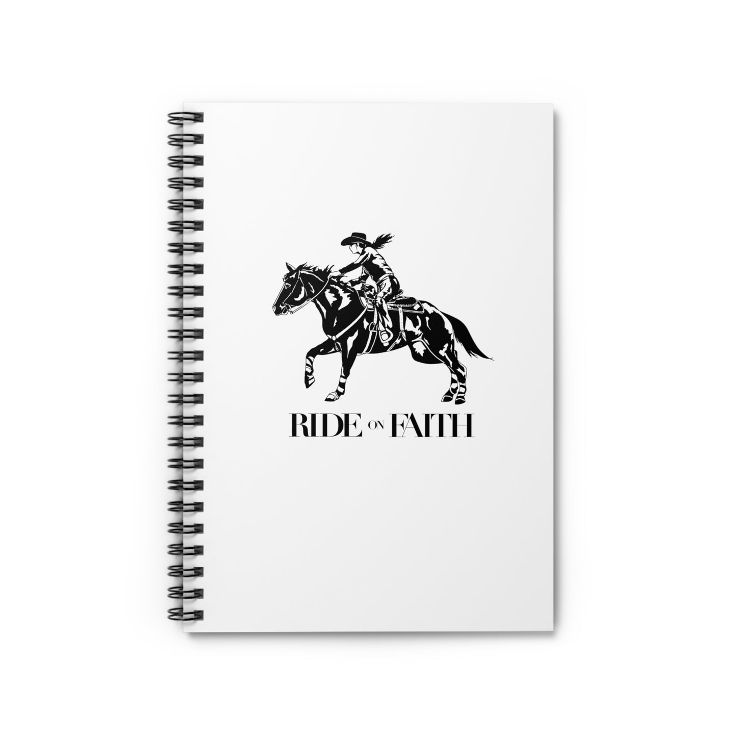 Ride on Faith Notebook