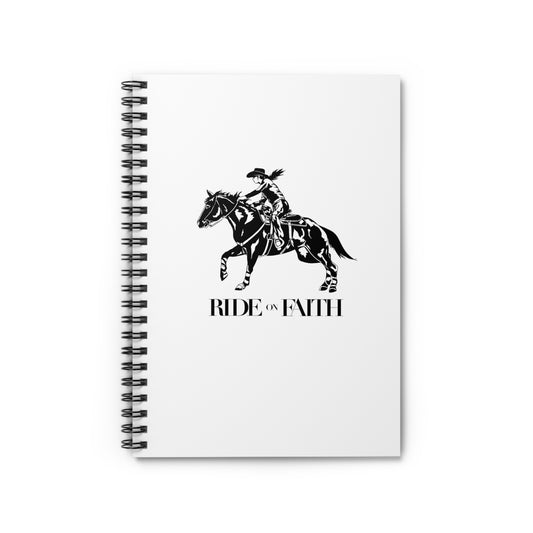 Ride on Faith Notebook