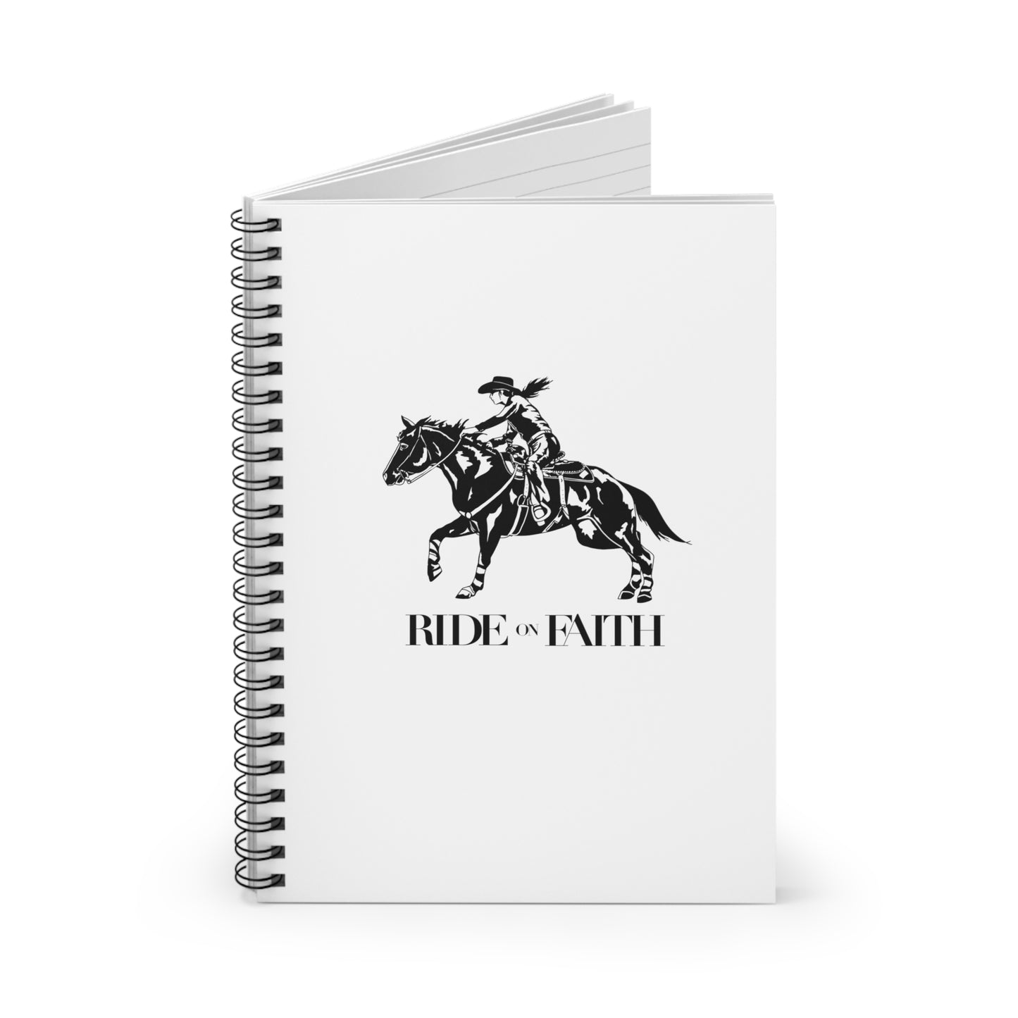 Ride on Faith Notebook