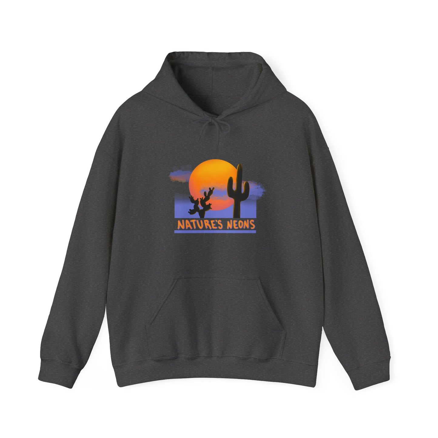 Nature's Neons Unisex Hooded Sweatshirt