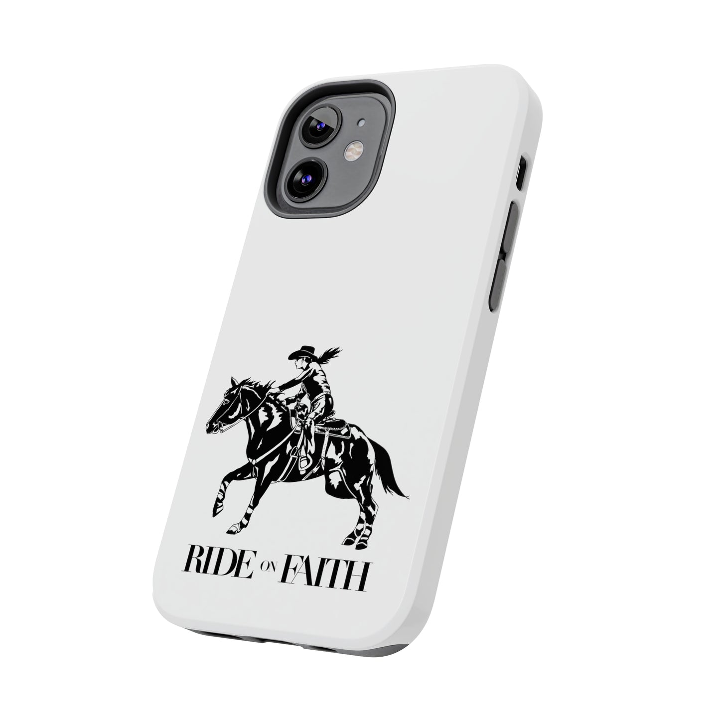 Ride on Faith iPhone Cases