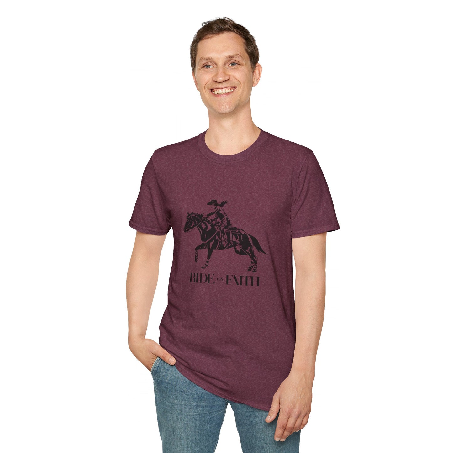 Ride on Faith Unisex T-Shirt