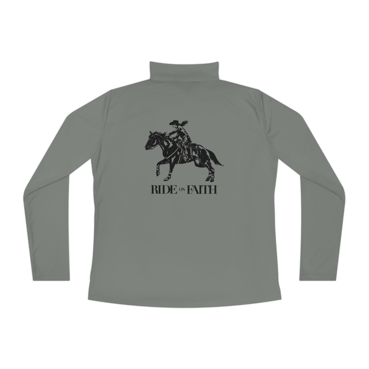 Ride on Faith Quarter-Zip Pullover