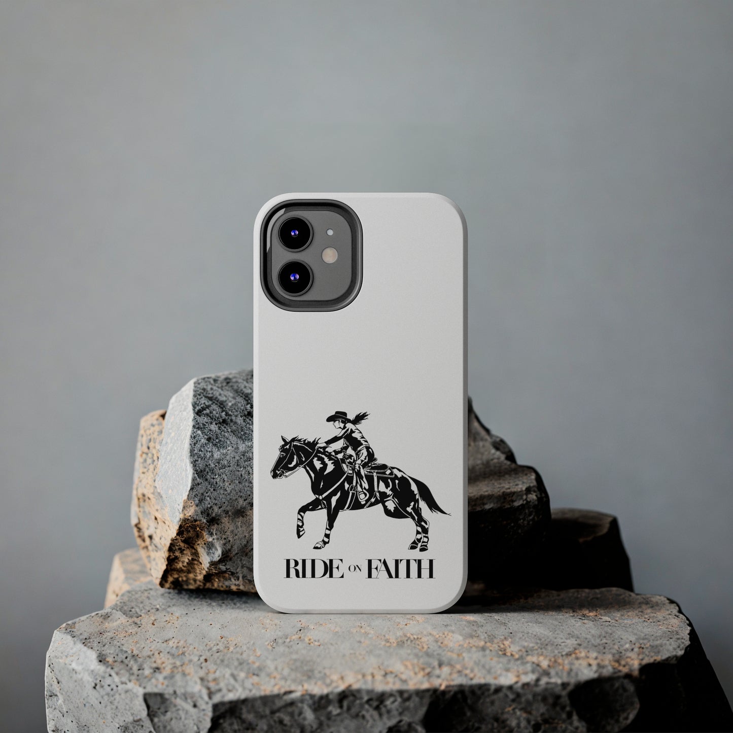 Ride on Faith iPhone Cases