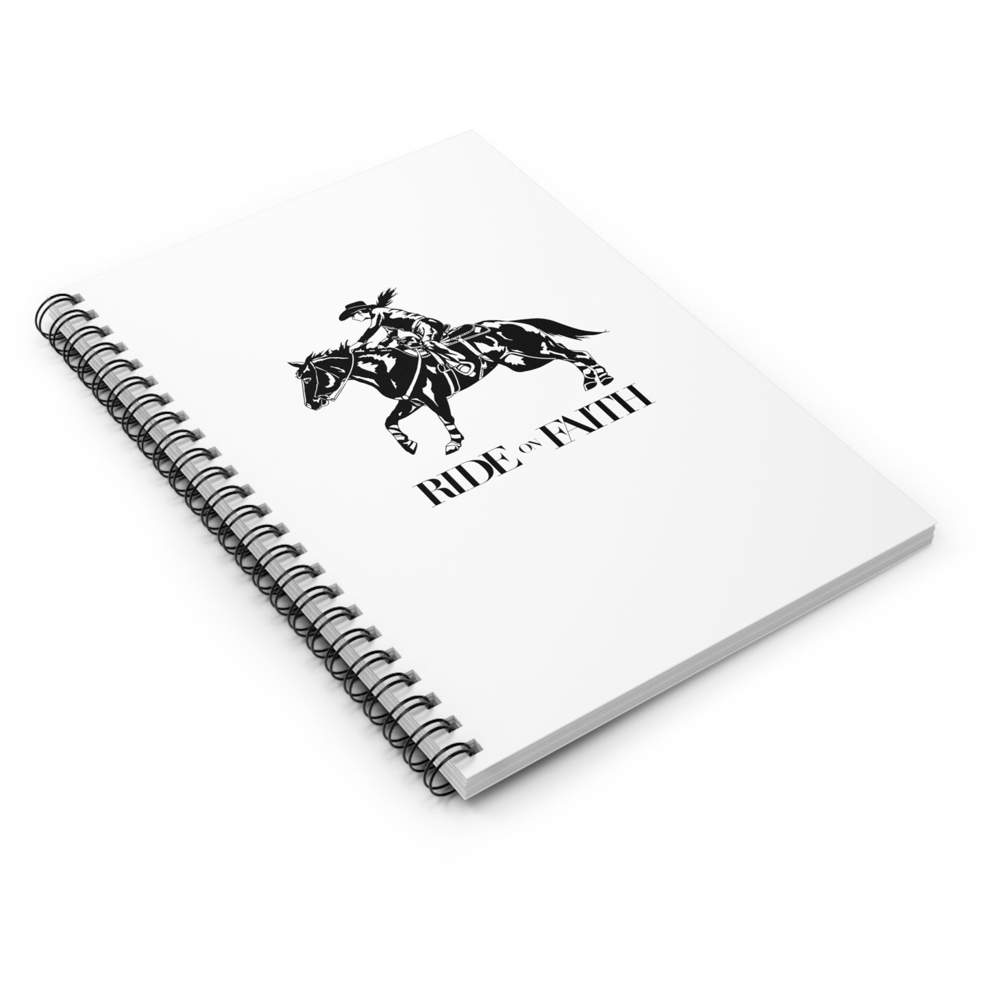 Ride on Faith Notebook