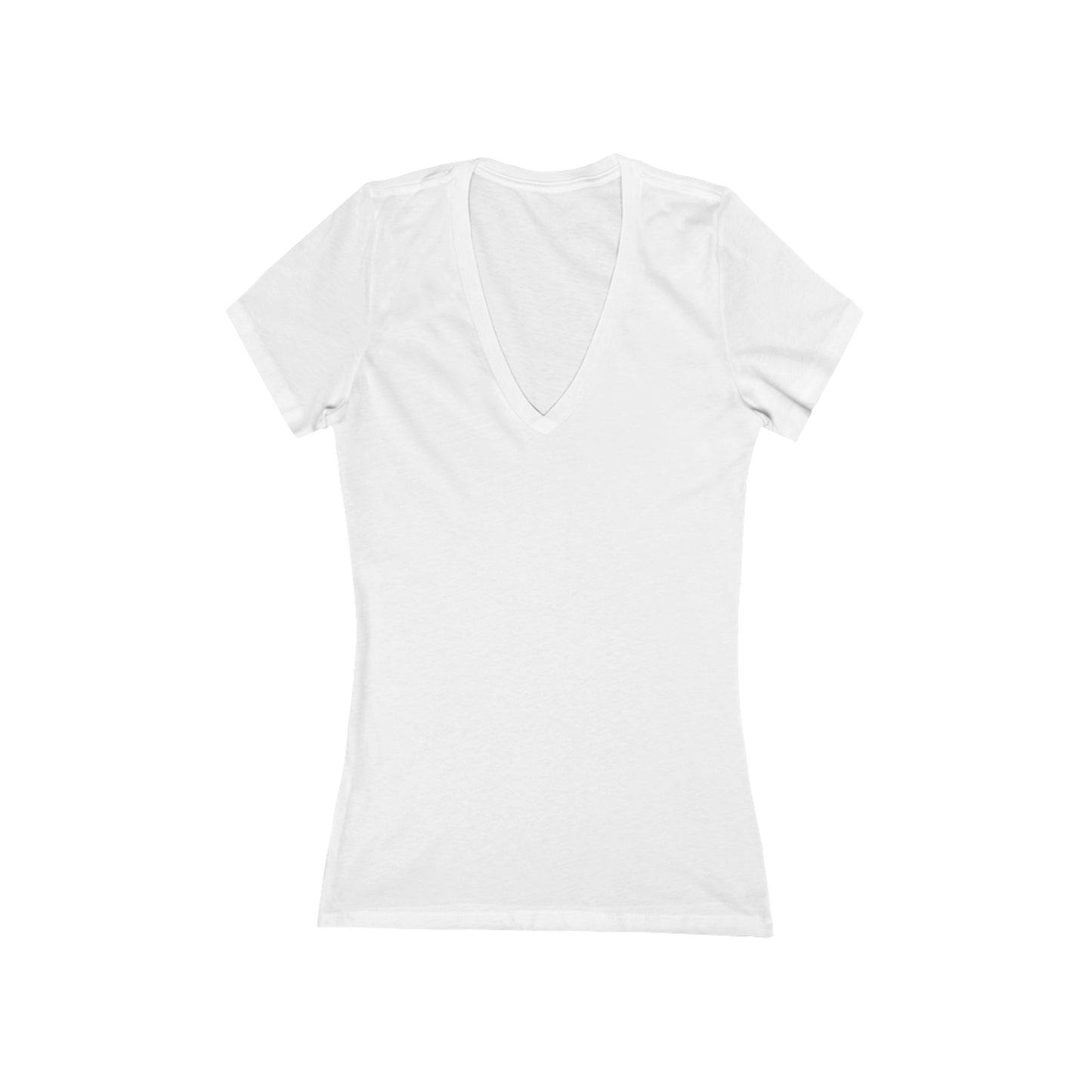 Buck Off Women's Short Sleeve V-Neck Tee