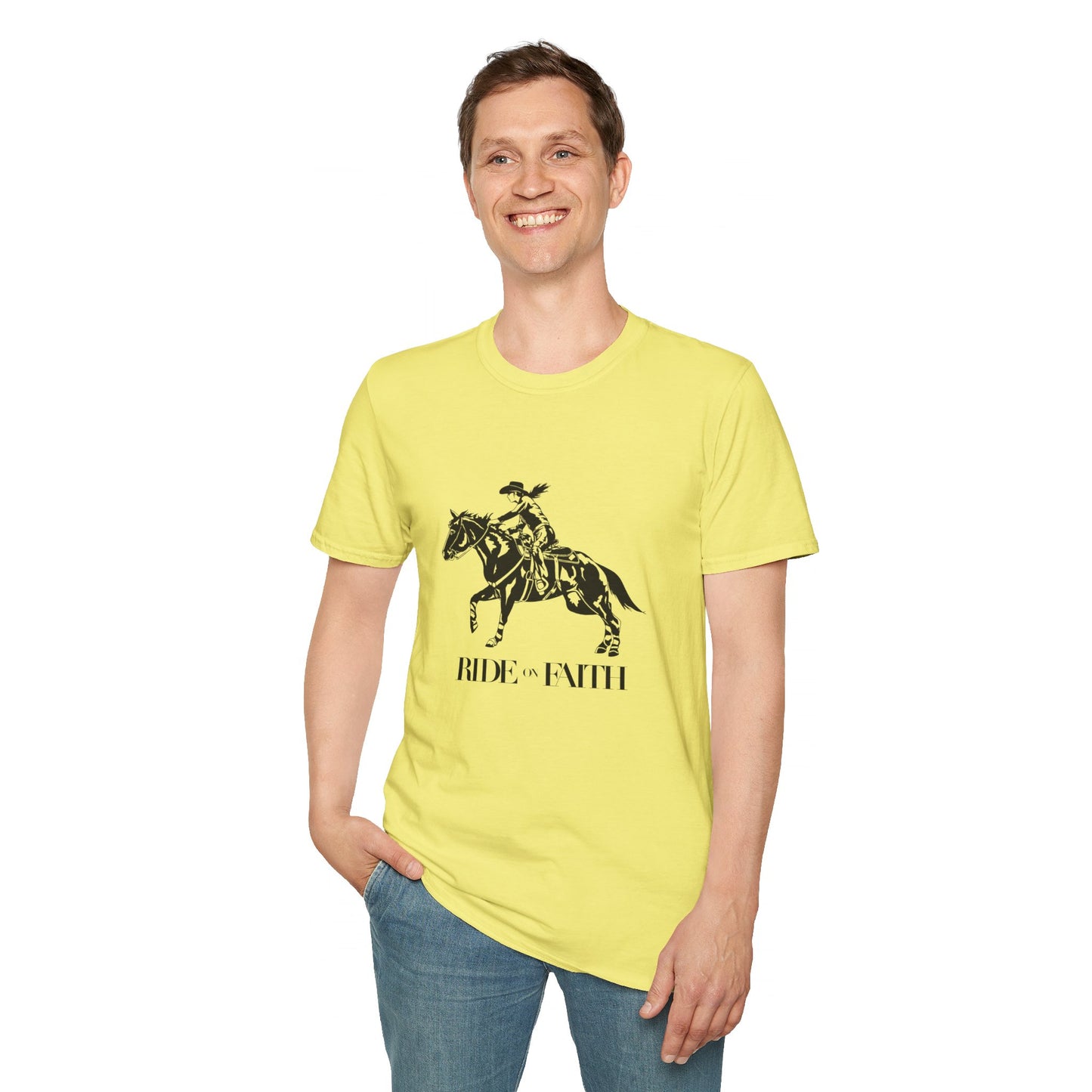 Ride on Faith Unisex T-Shirt