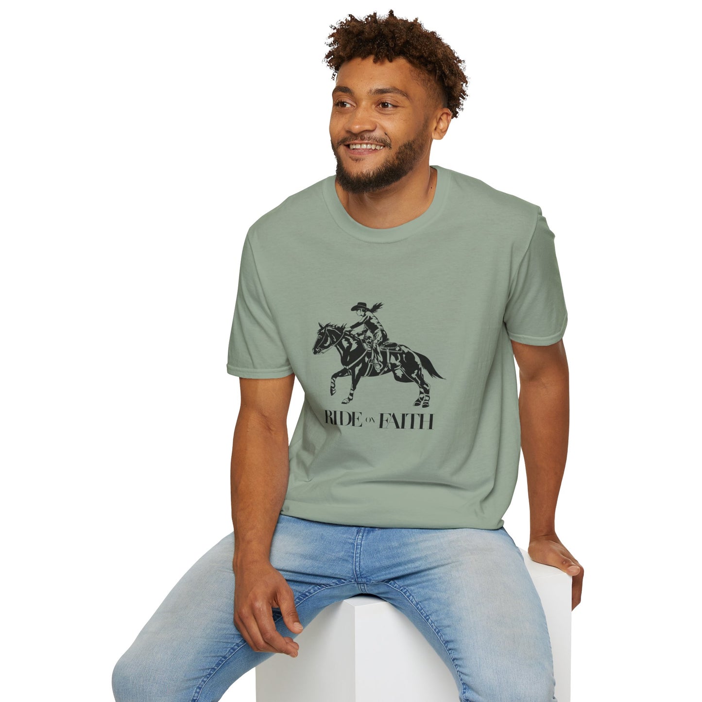 Ride on Faith Unisex T-Shirt