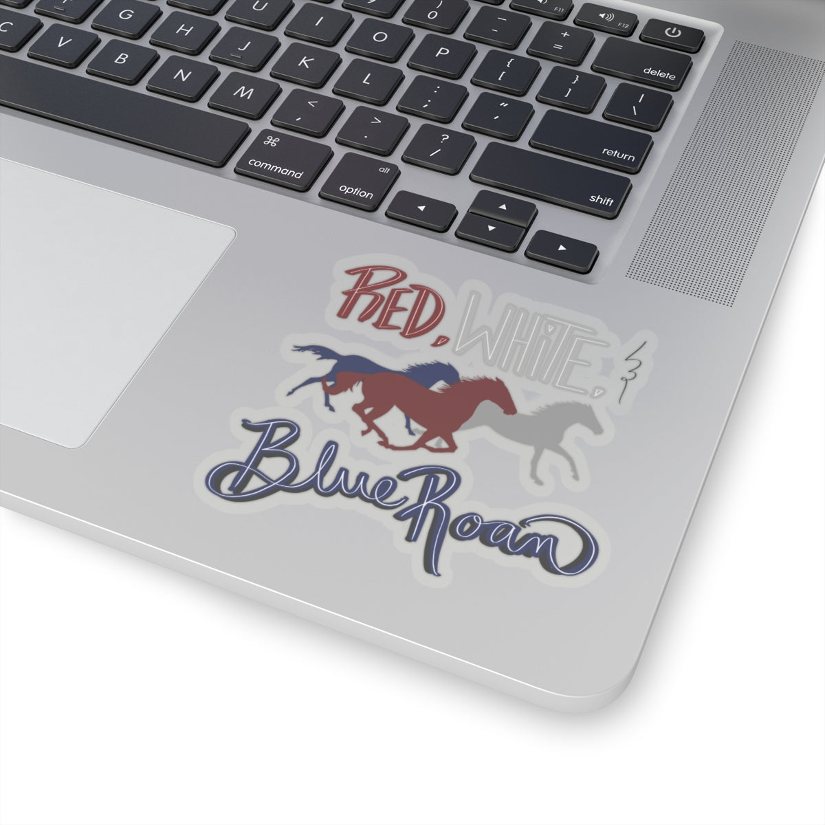 Red, White and Blue Roan Stickers