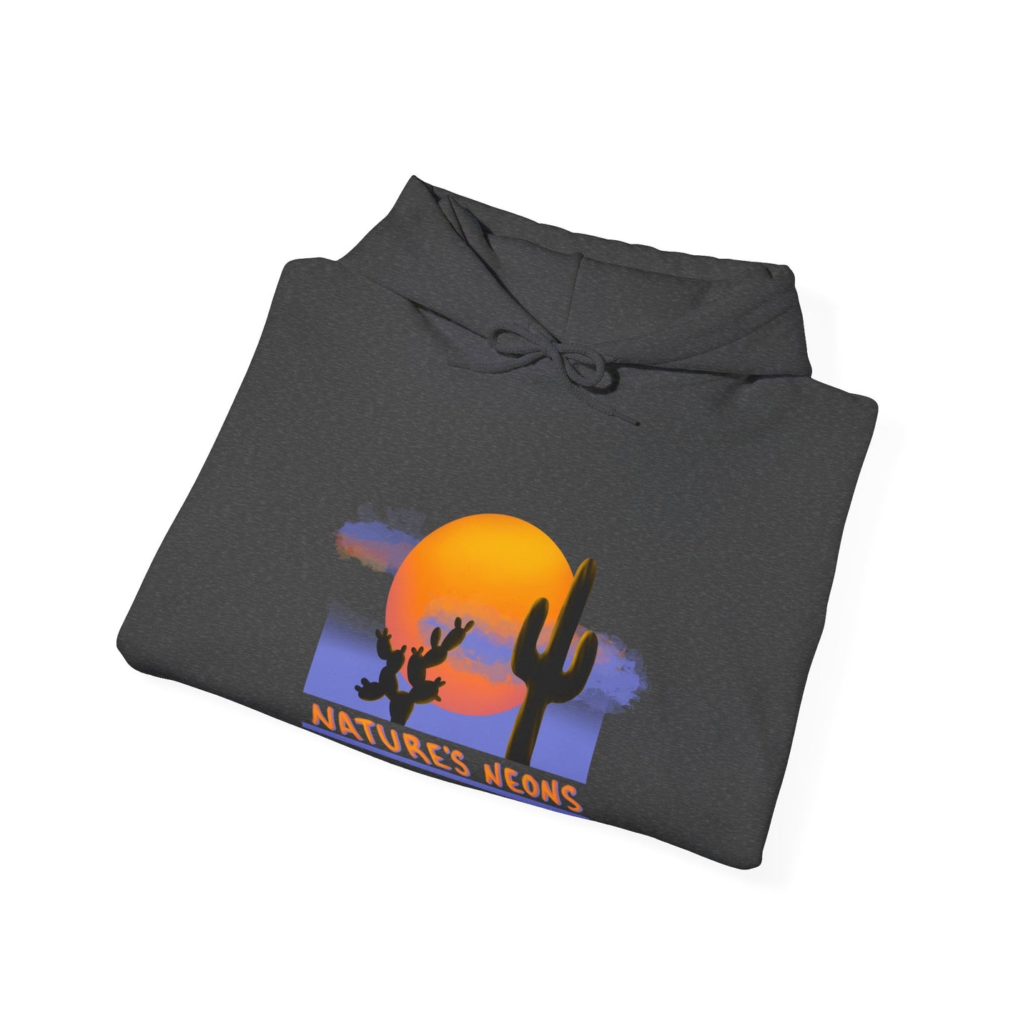 Nature's Neons Unisex Hooded Sweatshirt