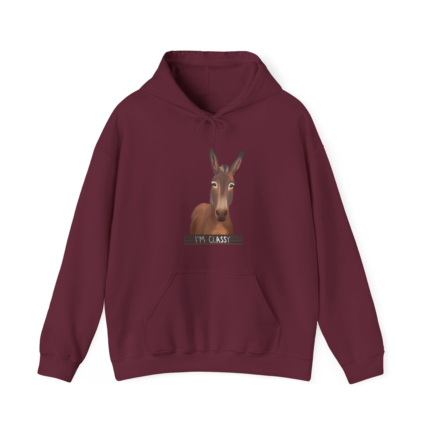 I'm Classy Unisex Hooded Sweatshirt