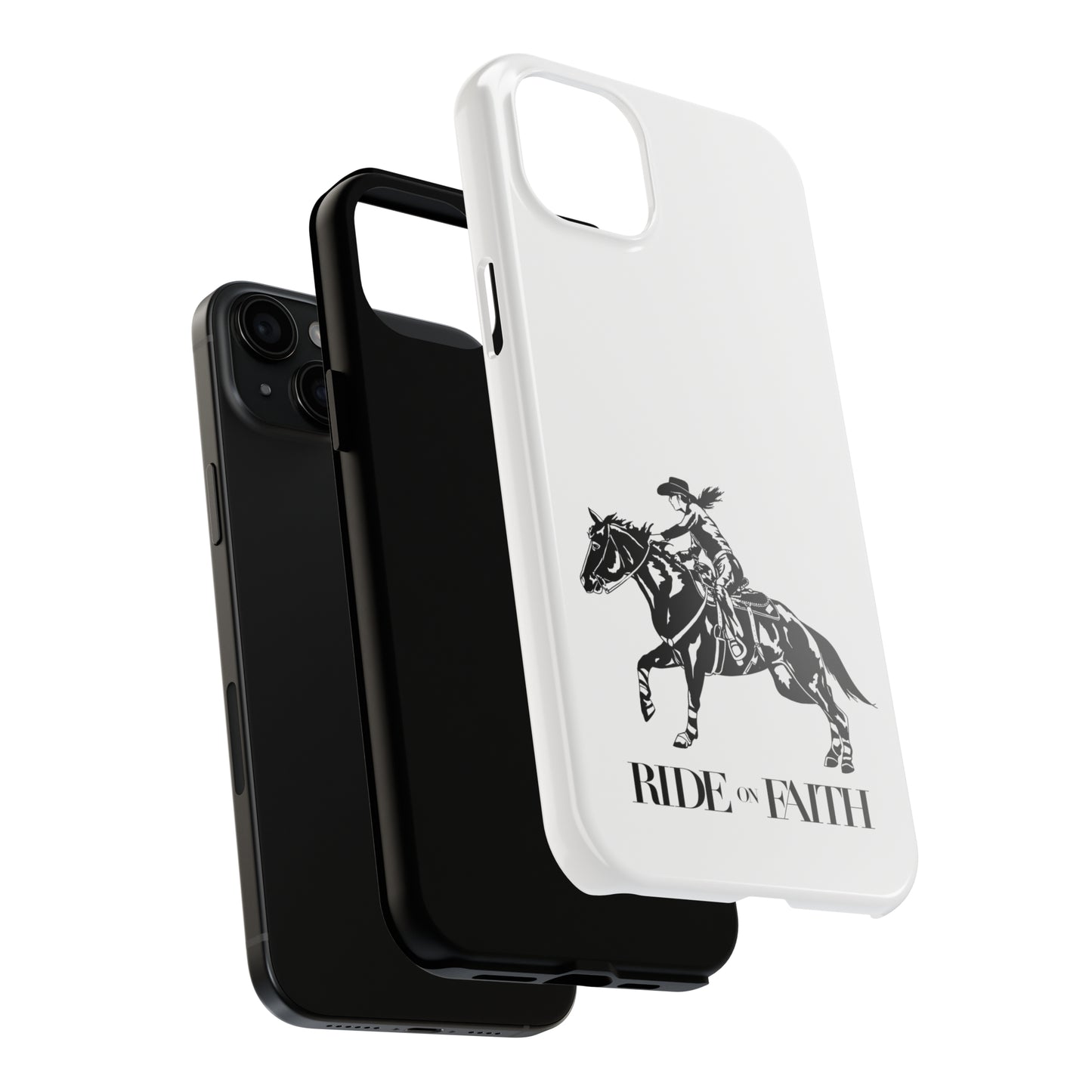 Ride on Faith iPhone Cases