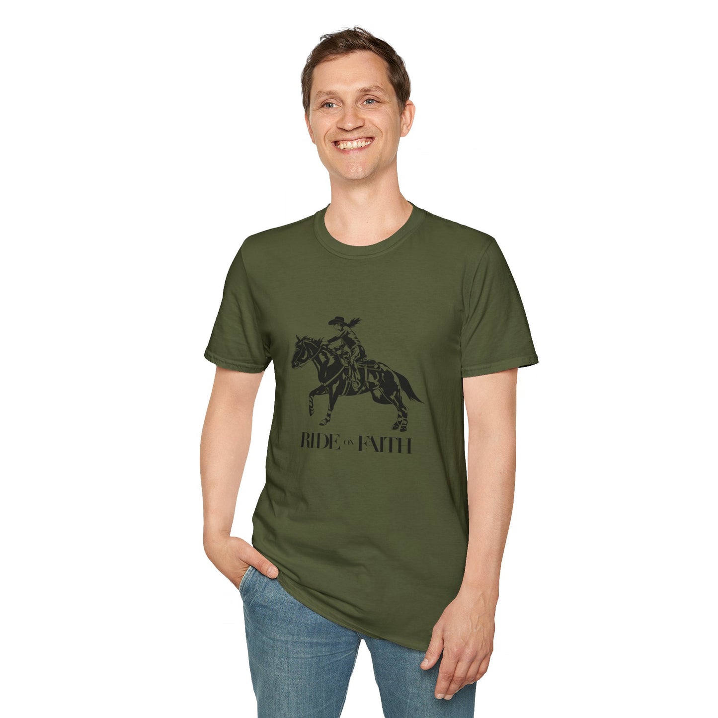 Ride on Faith Unisex T-Shirt