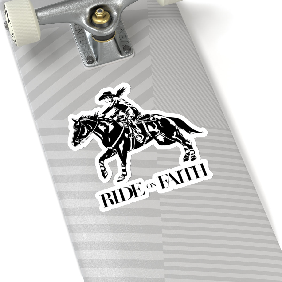 Ride on Faith Stickers