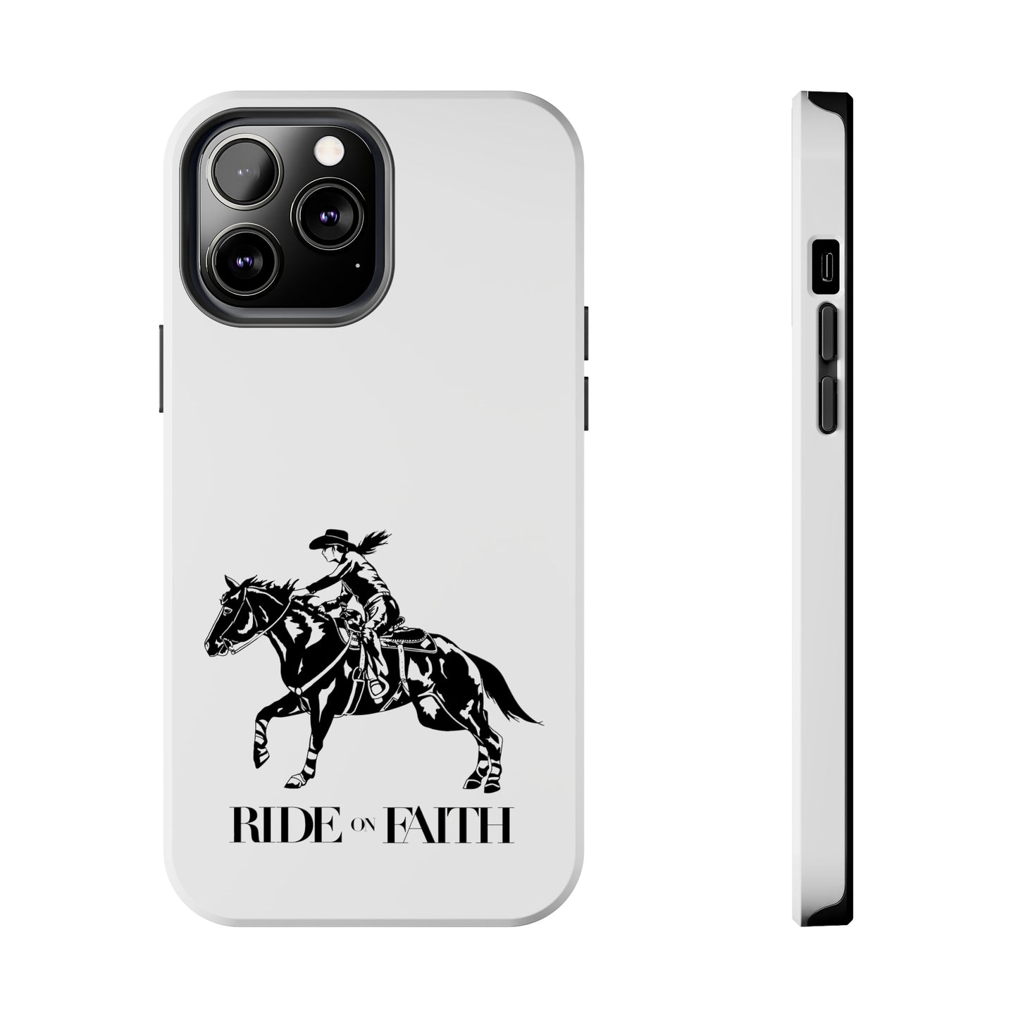 Ride on Faith iPhone Cases