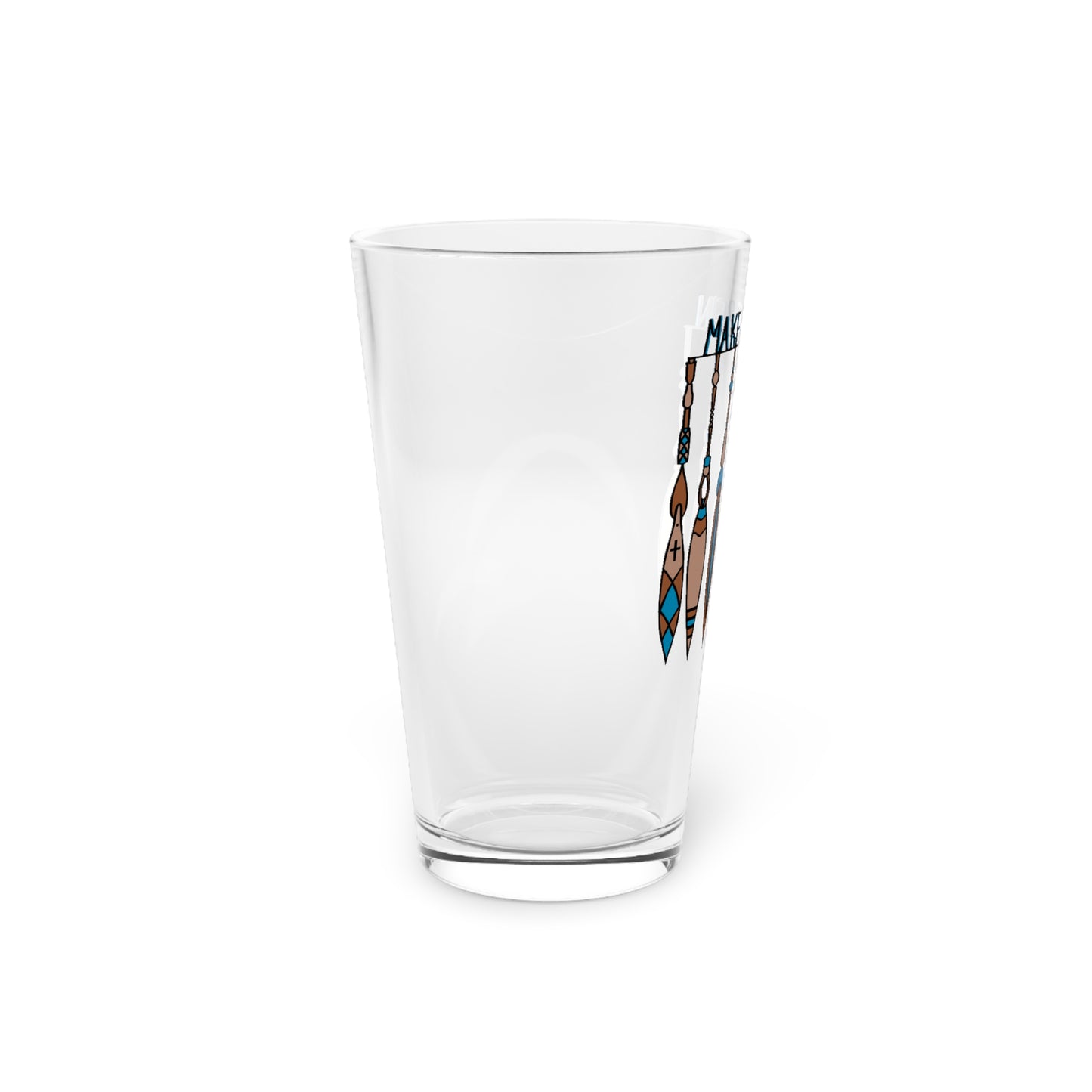 Make It Rein Pint Glass