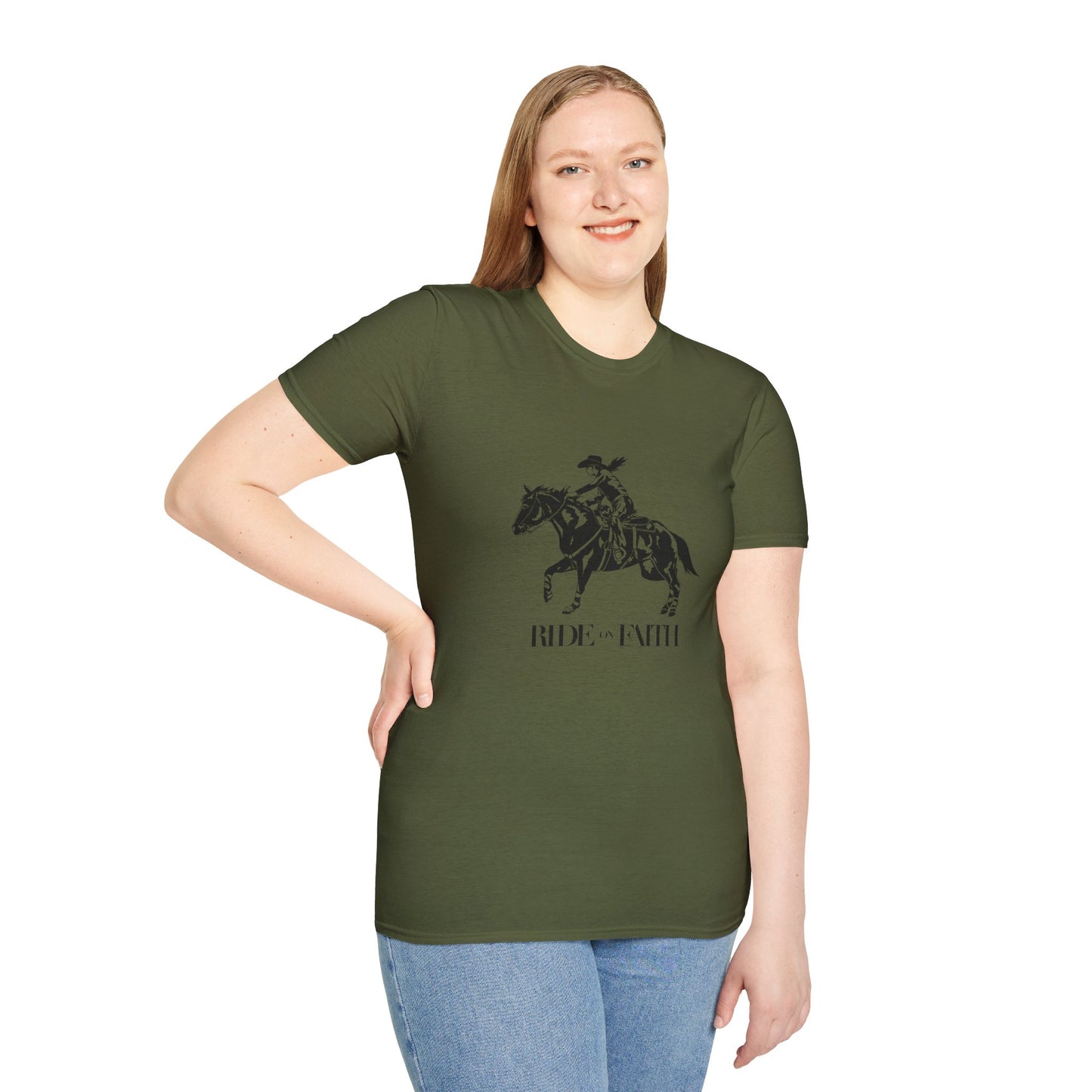 Ride on Faith Unisex T-Shirt