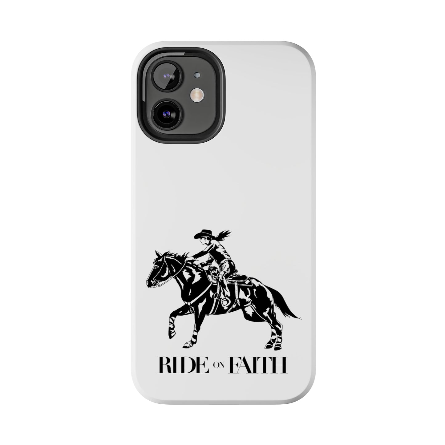 Ride on Faith iPhone Cases