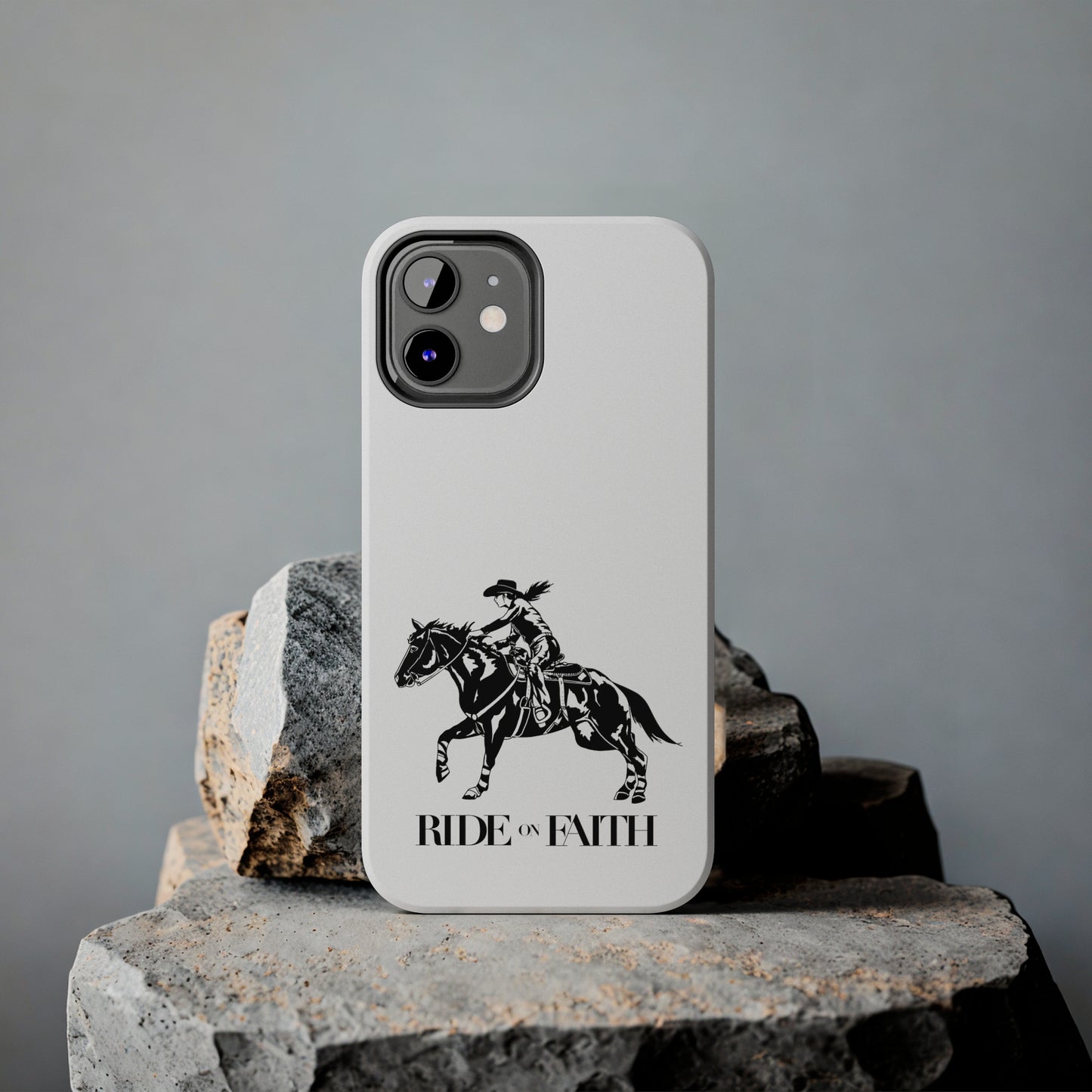 Ride on Faith iPhone Cases