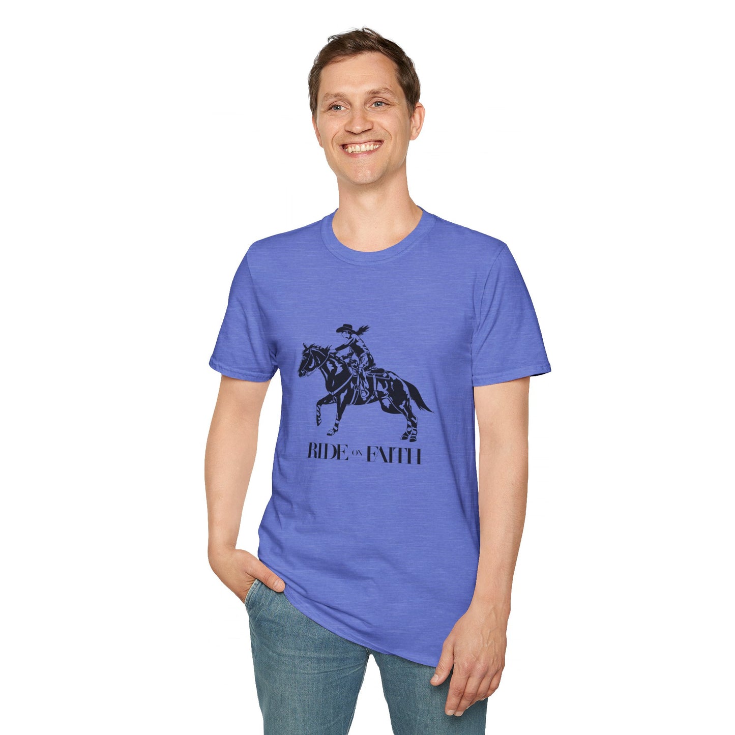 Ride on Faith Unisex T-Shirt