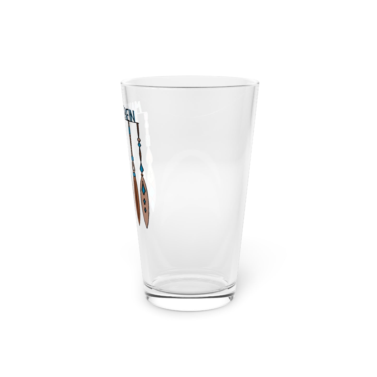 Make It Rein Pint Glass