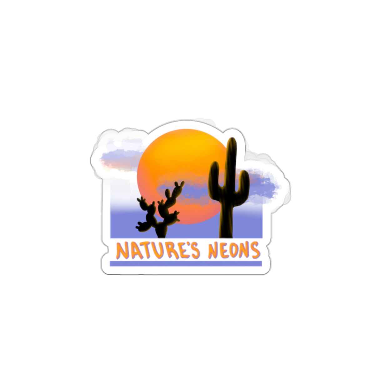 Nature's Neons Stickers