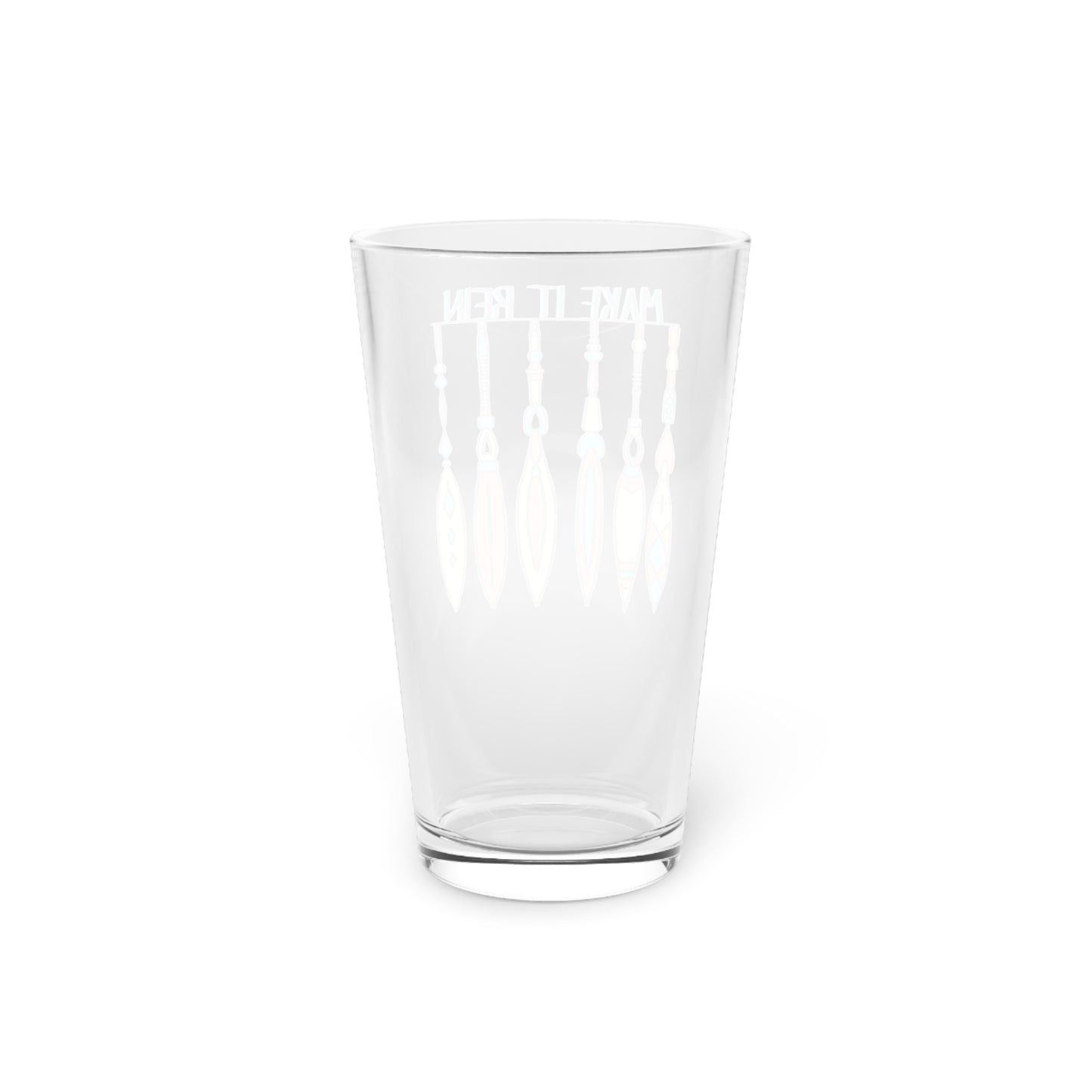 Make It Rein Pint Glass