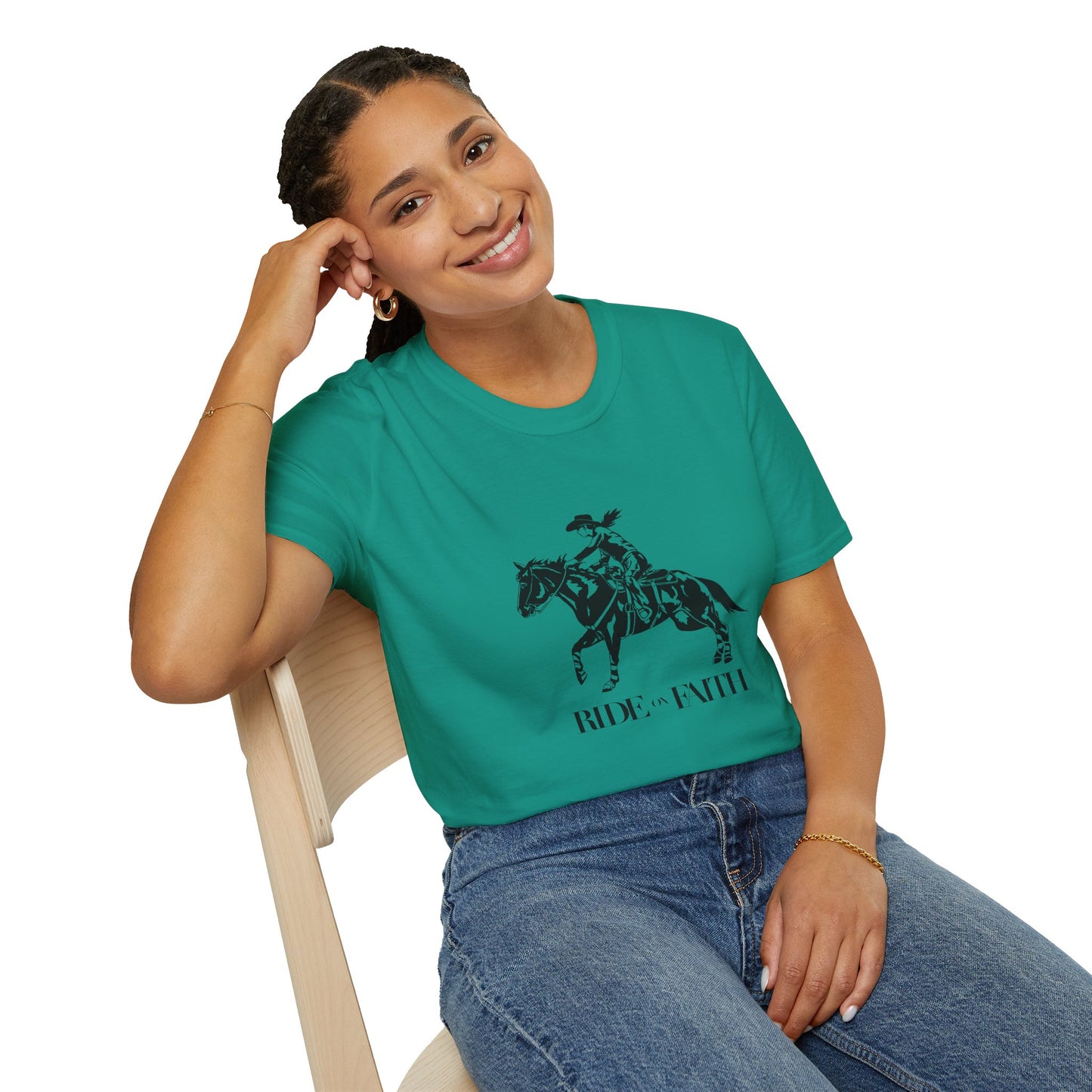 Ride on Faith Unisex T-Shirt