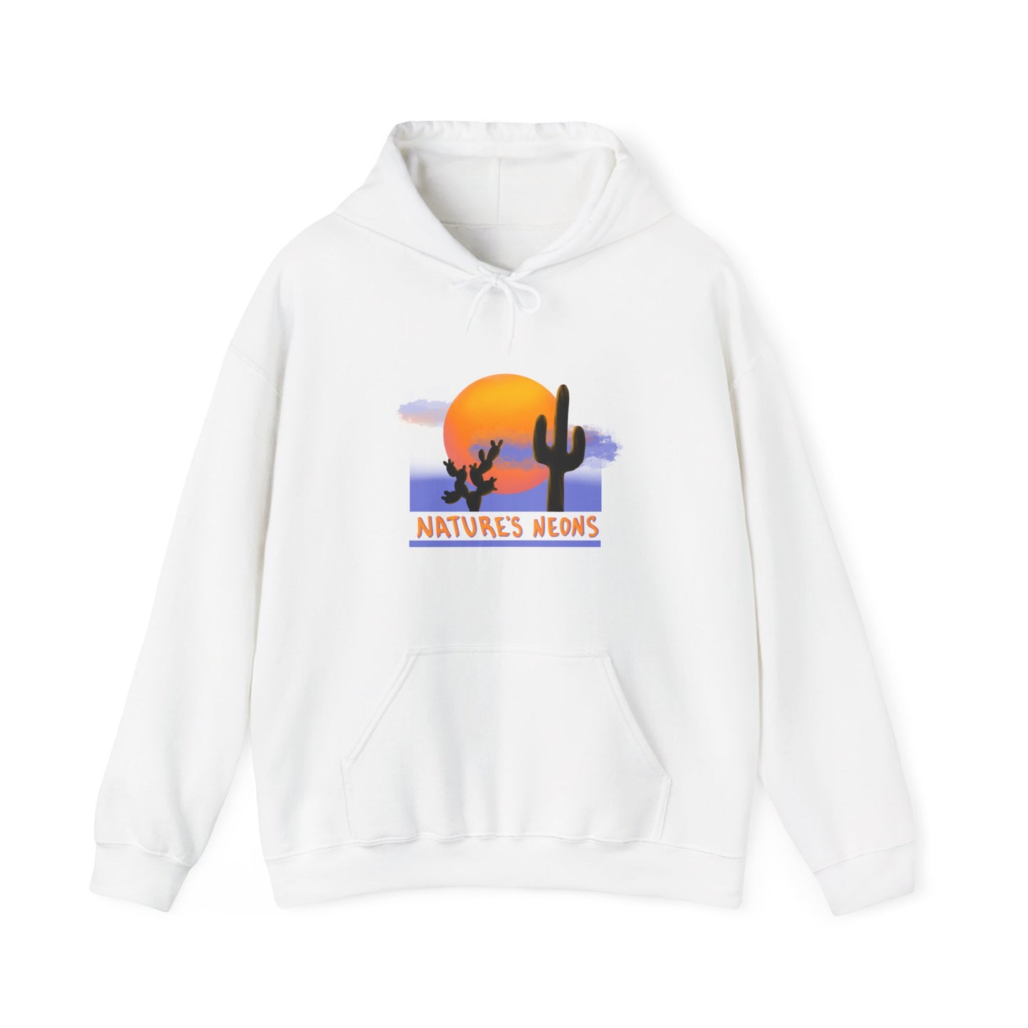 Nature's Neons Unisex Hooded Sweatshirt