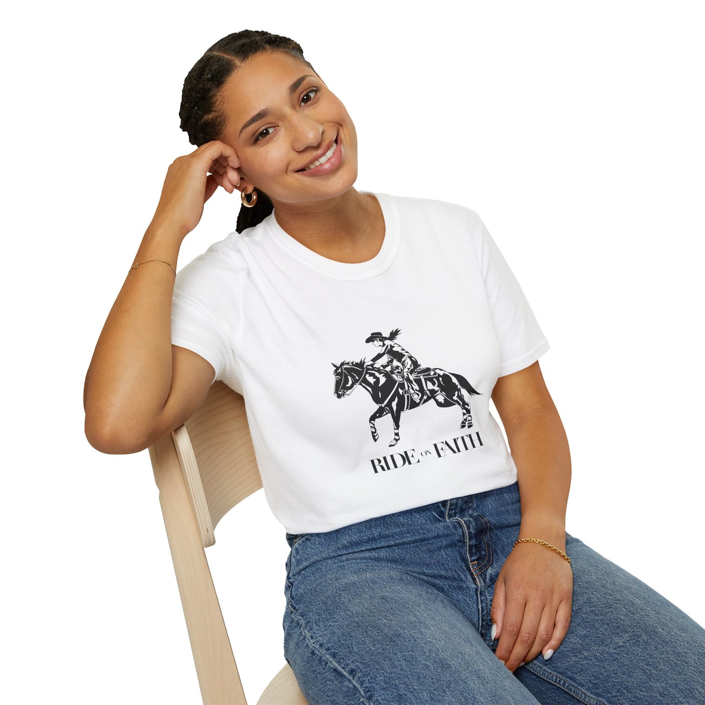 Ride on Faith Unisex T-Shirt