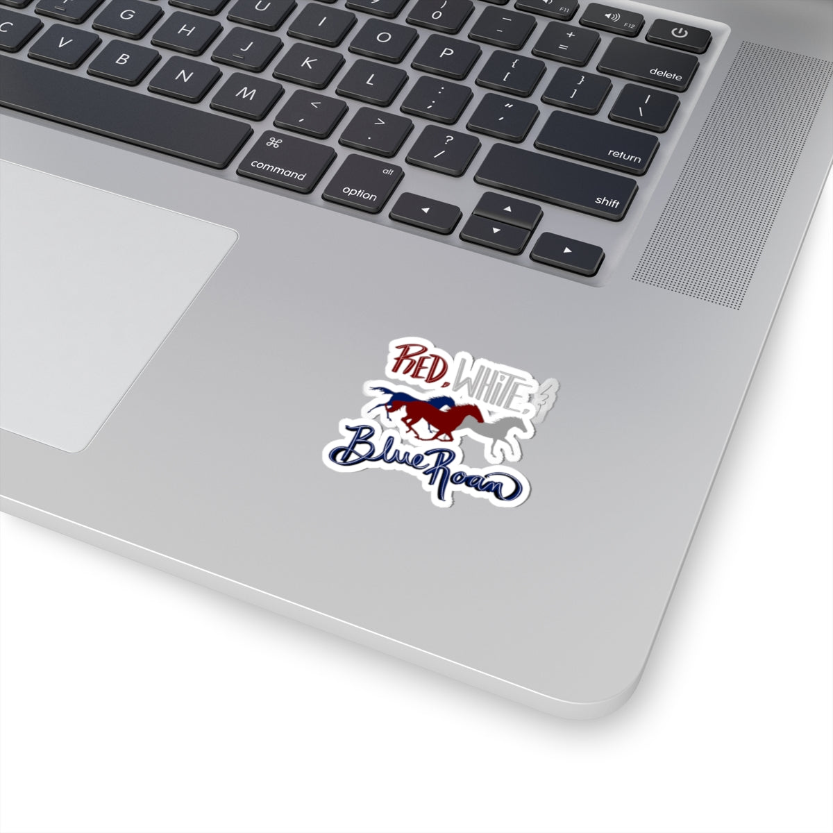 Red, White and Blue Roan Stickers