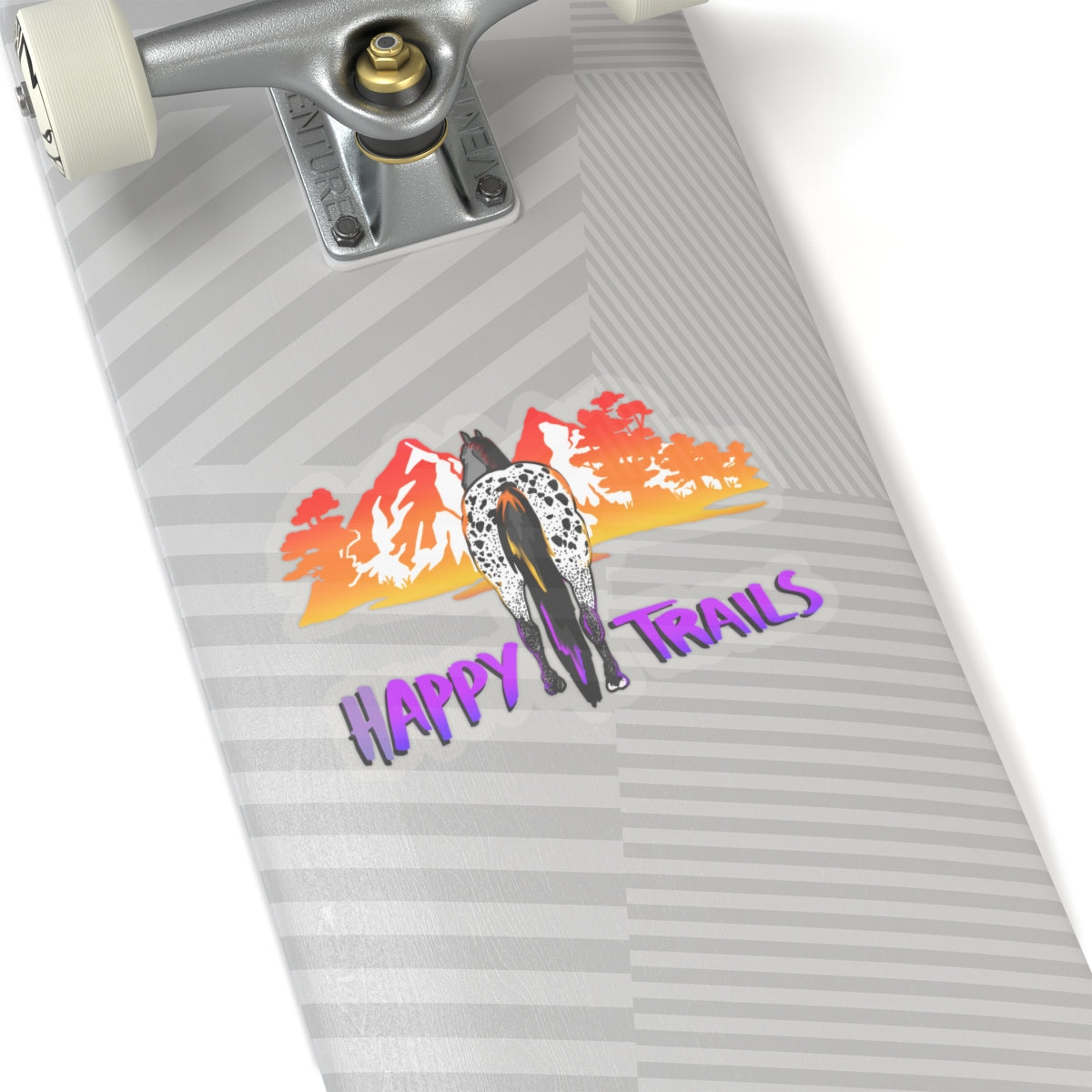 Happy Trails Tropical Stickers