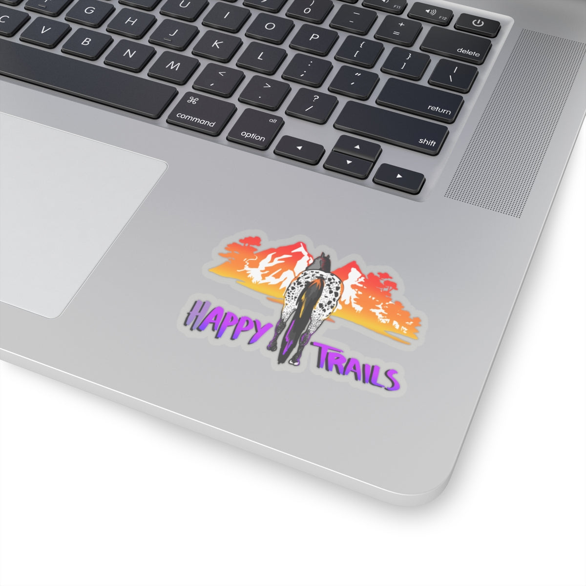 Happy Trails Tropical Stickers