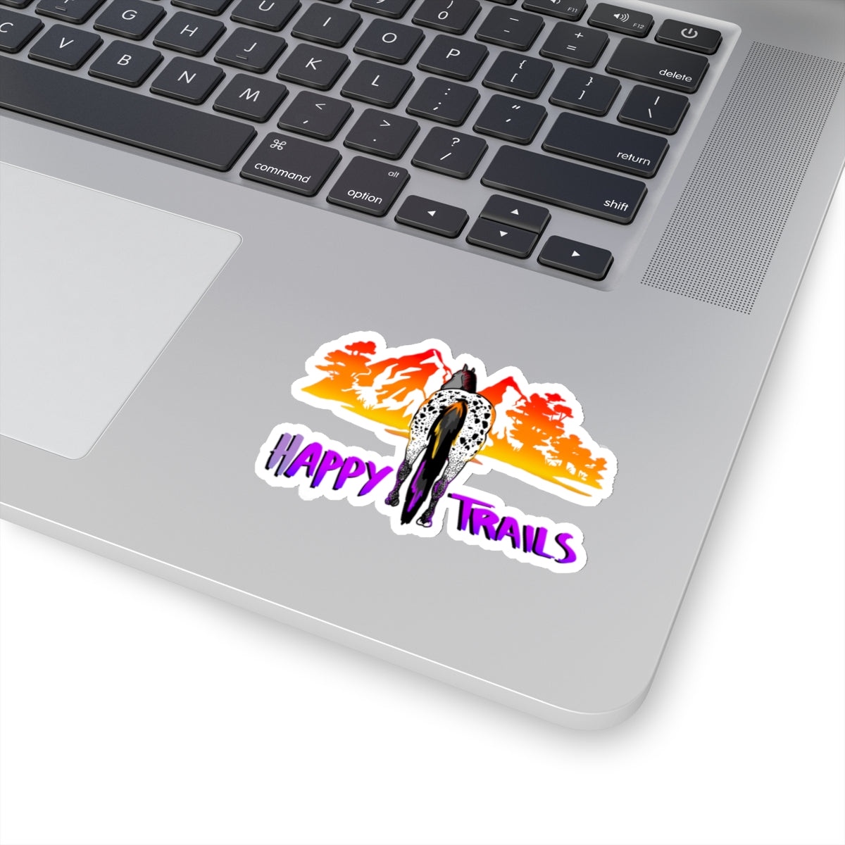 Happy Trails Tropical Stickers