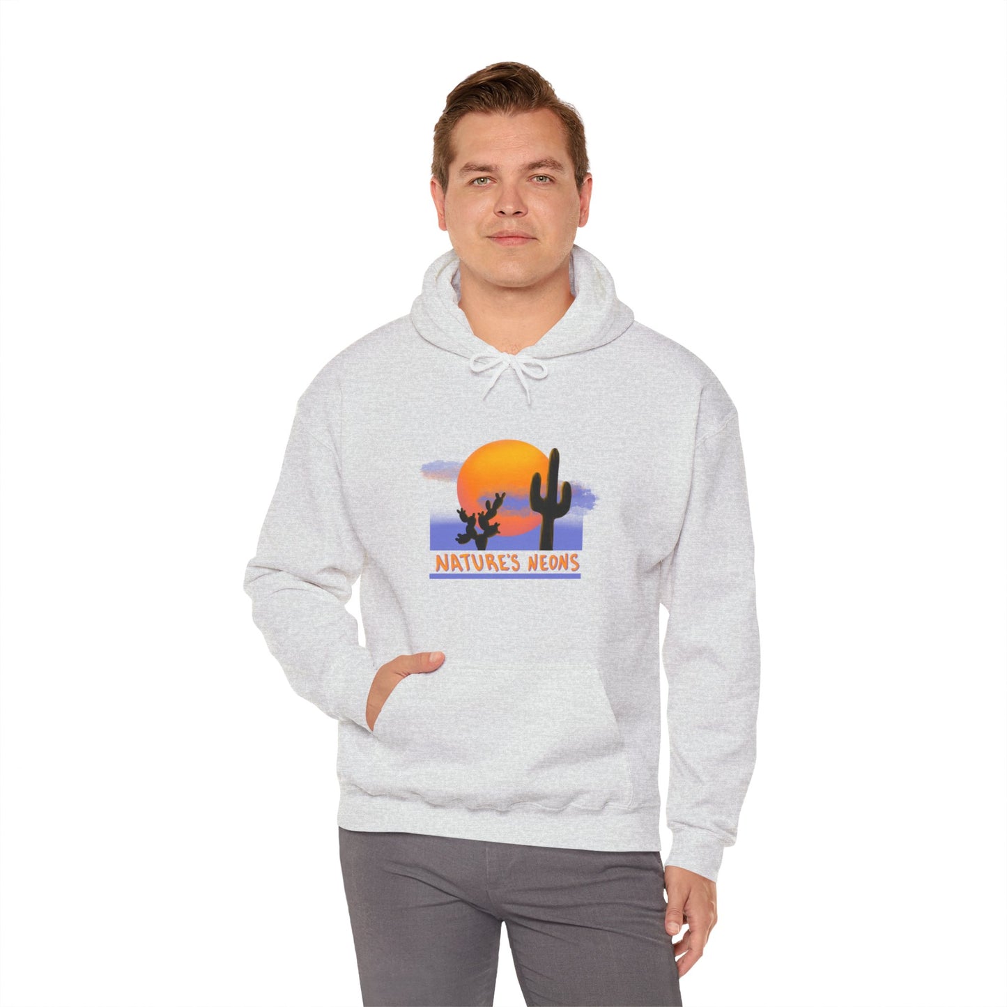 Nature's Neons Unisex Hooded Sweatshirt