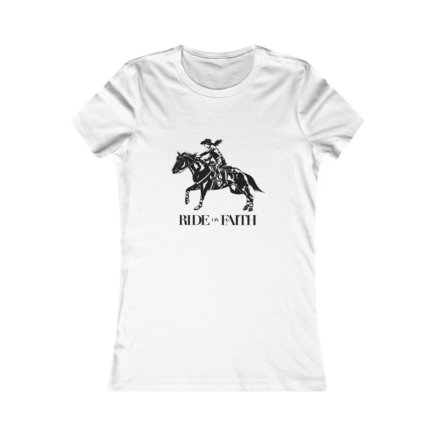 Ride on Faith Women's Favorite Tee