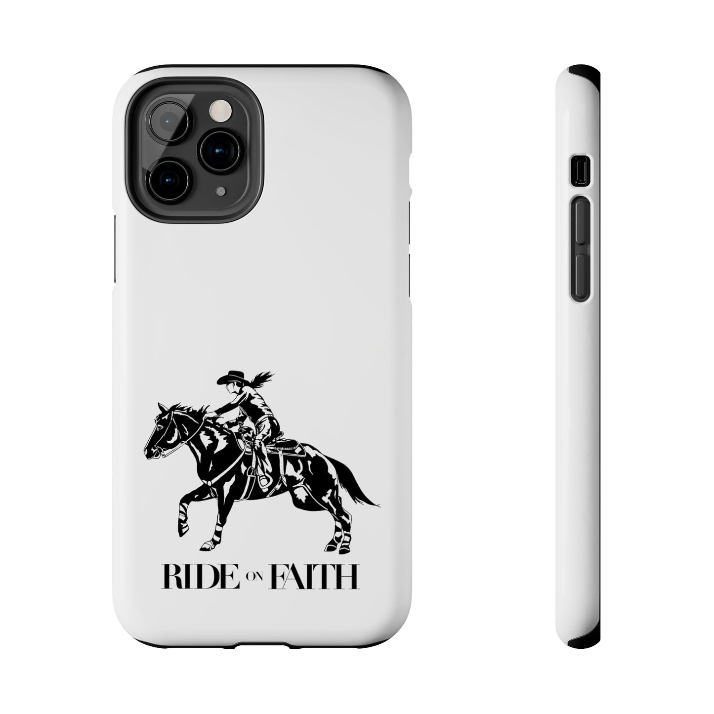 Ride on Faith iPhone Cases