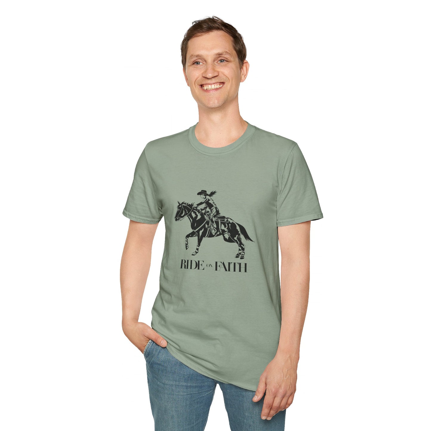 Ride on Faith Unisex T-Shirt